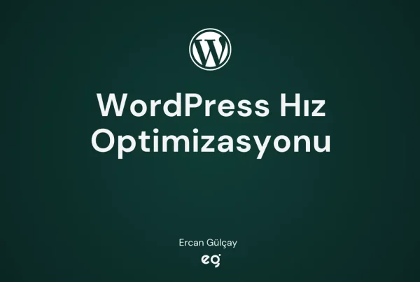 WordPress hız optimizasyonu ve Core Web Vitals yeşil bant rehberi kapak görseli
